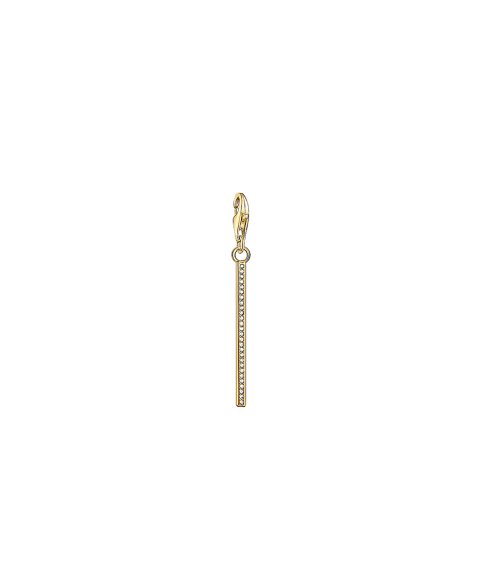 Thomas Sabo Vertical Bar Gold Joia Charm Mulher 1577-414-14
