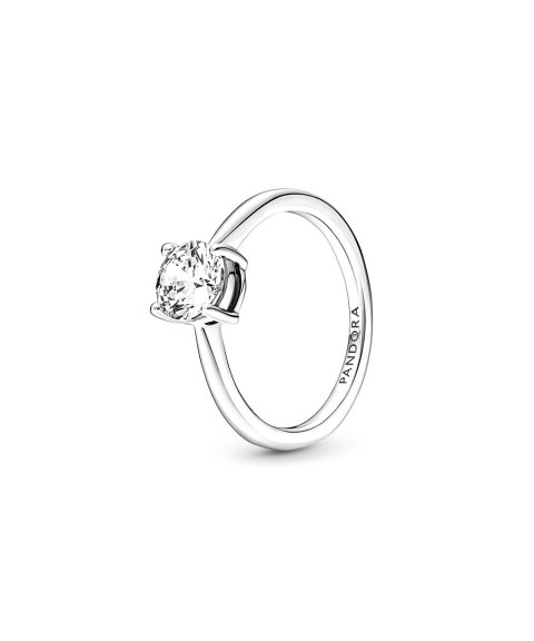 Pandora Sparkling Solitaire Joia Anel Mulher 190052C01