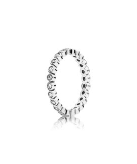 Pandora Alluring Delicate Brilliant Joia Anel Mulher 190941CZ