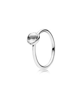 Pandora Poetic Droplet Joia Anel Mulher 190983CZ