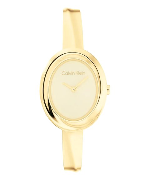 Calvin Klein Twisted Bezel Relógio Mulher 25100056