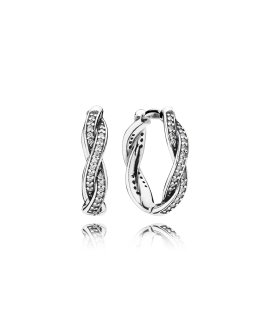 Pandora Twist of Faith Joia Brincos Mulher 290576CZ