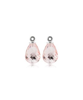 Pandora Pale Pink Faceted Murano Joia Pendente Brincos Mulher 290676CPK