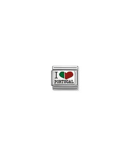 Nomination Composable Classic I Love Portugal Flag Link 330209 50