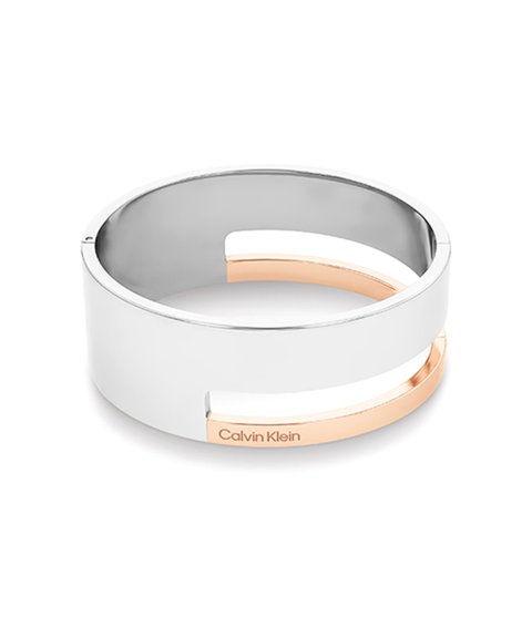 Calvin Klein Geometric Essentials Joia Pulseira Bangle Mulher 35000675