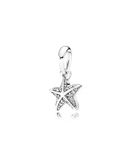 Pandora Tropical Starfish Joia Conta Pendente Colar Mulher 390403CZ