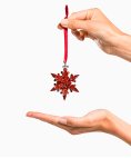 Swarovski Christmas Snowflake Annual Edition 2020 Decoração Figura de Cristal Adorno 5527742