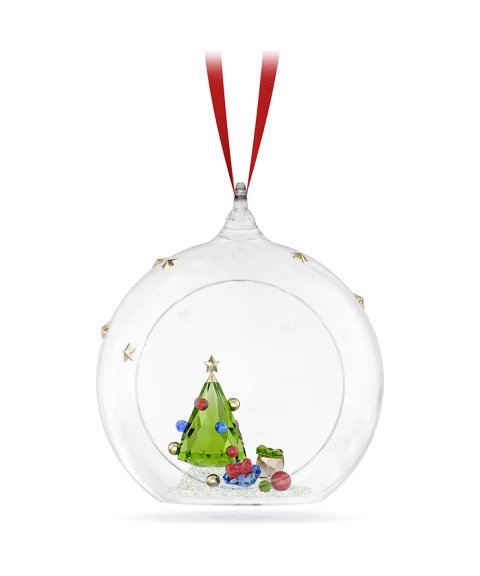 Swarovski Holiday Cheers Tree and Gifts Ball Decoração Figura de Cristal Adorno 5681633