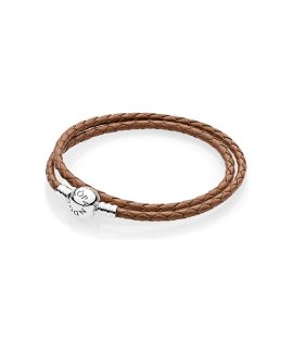 Pandora Moments Double Woven Joia Pulseira Mulher 590745CBN