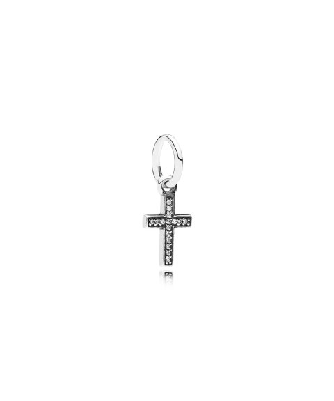 Pandora Sparkling Faith Pendant Joia Conta Pendente Pulseira Mulher 791310CZ