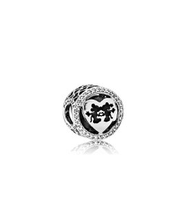 Pandora Disney Minnie and Mickey Love Joia Conta Mulher 791957CZ