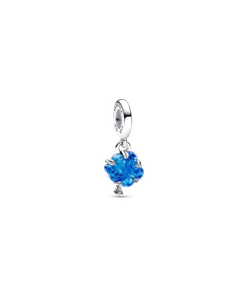 Pandora Blue Murano Glass Family Tree Joia Conta Pendente Pulseira Unicef Mulher 792614C01