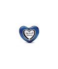 Pandora Blue Spinnable Heart Joia Conta Mulher 792750C01