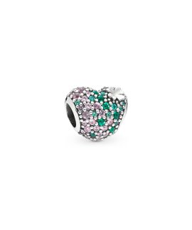 Pandora Gleaming Clover Heart Joia Conta Mulher 797869NRGMX