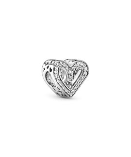 Pandora Sparkling Freehand Heart Joia Conta Mulher 798692C01