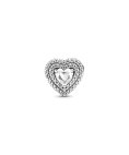 Pandora Sparkling Levelled Hearts Joia Conta Mulher 799218C01