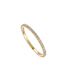 Monseo Moments Lovely Joia Anel Ouro 19.2K e Diamante Mulher AN2450B