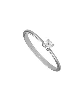 Monseo Eternal Love Joia Anel Ouro 19.2K e Diamante Mulher AN2513B