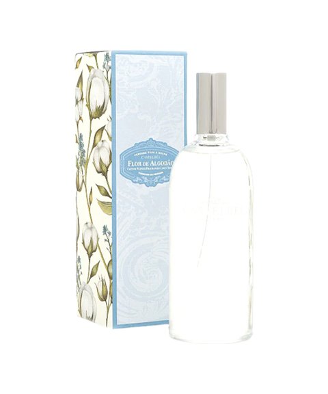 Castelbel Spray de Perfume para a Casa Flor de Algodão 100ml Difusor de Fragrâncias Mulher C1-2203