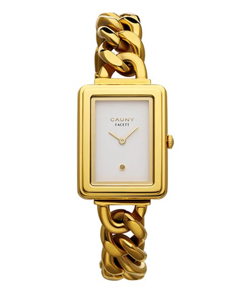 Cauny Facett Diamond Gold Relógio Mulher CFT007