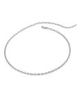 Hot Diamonds Oval Chain Joia Colar Fio Mulher CH126