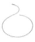 Hot Diamonds Paperclip Chain Joia Colar Fio Mulher CH128