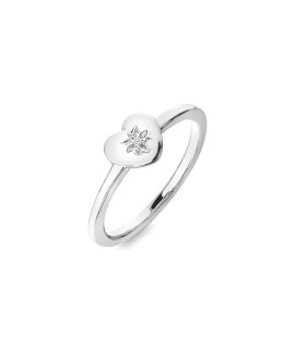 Hot Diamonds Heart Joia Anel Mulher DR241