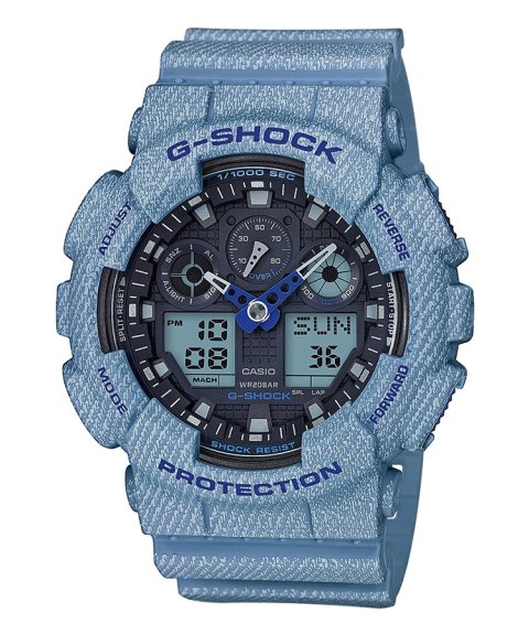 G-Shock Denim Style Relógio Homem GA-100DE-2AER