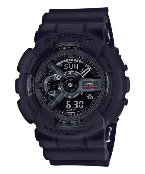 G-Shock 35th Anniversary Matte Black Relógio Homem GA-135A-1AER