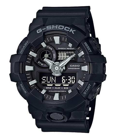 G-Shock Front Button Basic Relógio Homem GA-700-1BER