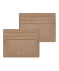 Hugo Boss Classic Grained Camel Porta-Cartões Homem HLC416X