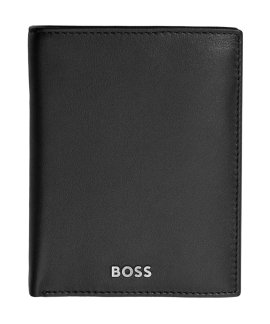 Boss Classic Smooth Black Carteira Homem HLO403A