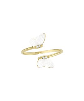 Fossil Radiant Wings Joia Anel Mulher JF04423710