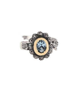 Portugal Jewels Azul Joia Anel Mulher MPA0234