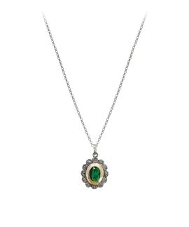Portugal Jewels Verde Joia Colar Mulher MPC0180E.O