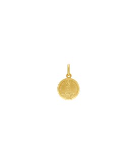 Pereirinha Nossa Senhora de Fátima Joia Pendente Colar Medalha Ouro 19.2K Mulher PEOBER7013MM