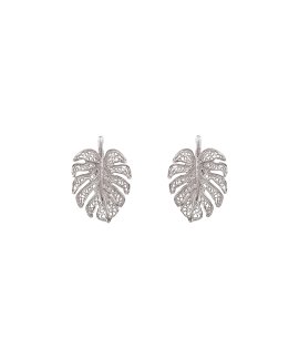 Portugal Jewels Ciclo Monstera Joia Brincos Mulher SECL00121A