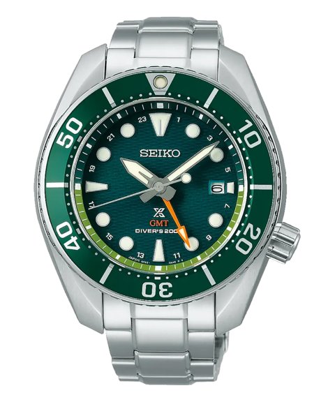 Seiko Prospex Seascape SUMO Solar GMT Diver Relógio Homem SFK003J1