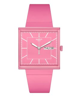Swatch What If...Rose? Relógio SO34P700