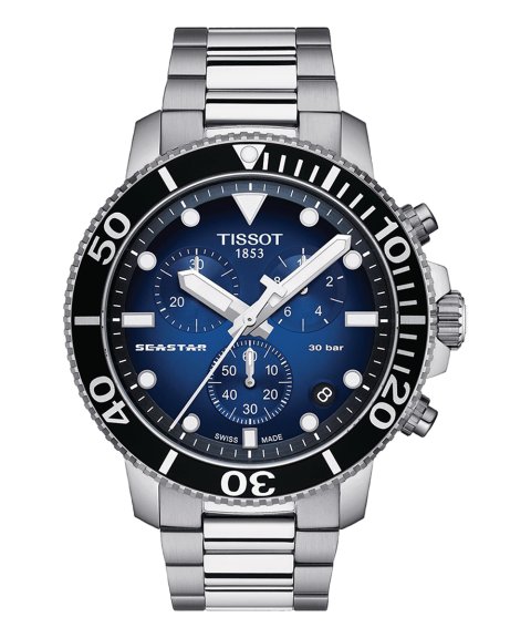 Tissot T-Sport Seastar 1000 Relógio Cronógrafo Homem T120.417.11.041.01