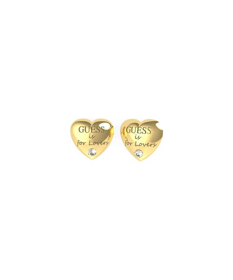 Guess Heart Joia Brincos Mulher UBE70105