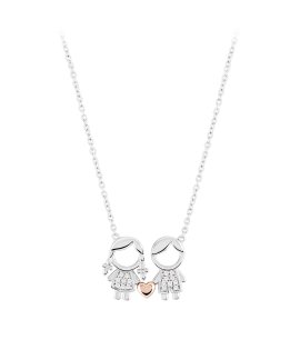 Unike Jewellery Mum - Girl and Boy Joia Colar Mulher UK.CL.1110.0005