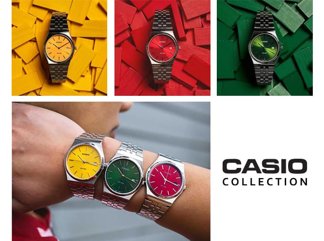 Imagem Menu Casio Collection - Relógios